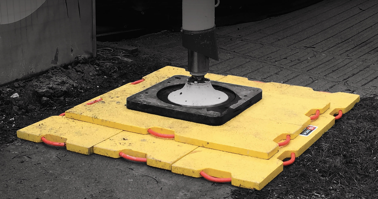 DICA Recessed Radius SafetyTech Outrigger Pads Contractor Supply Magazine